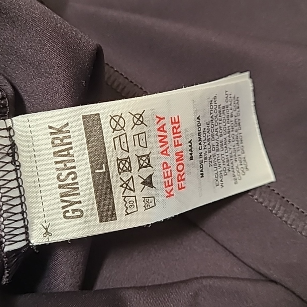 Gymshark Whitney Simmons Large crop top womens black - Picture 6 of 8